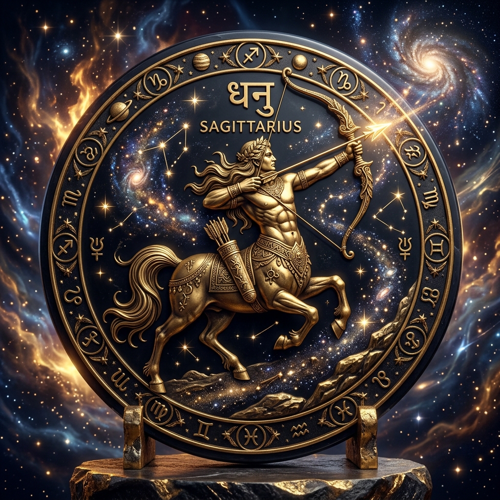 Dhanu 3D Medallion